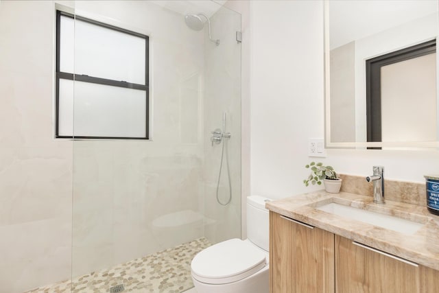 363 31st Ct, West Palm Beach, FL 33407 - full bath featuring toilet, a walk in shower, and vanity