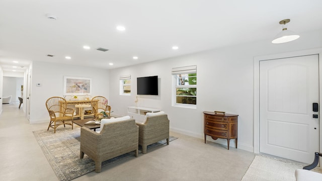 view of living room