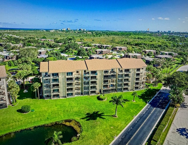 view of aerial view