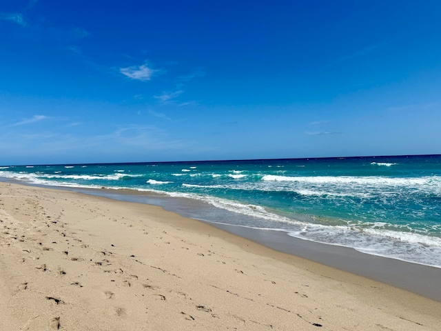 water view with a beach view