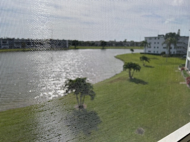 view of water view