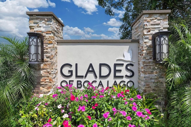 21864 Arriba Real Unit 3D, Boca Raton, FL 33433 - view of community / neighborhood sign