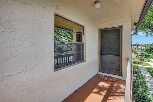 view of property entrance