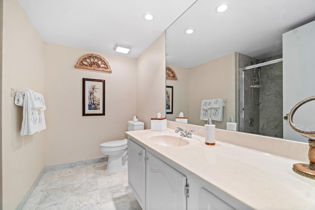 bathroom featuring bath / shower combo with glass door