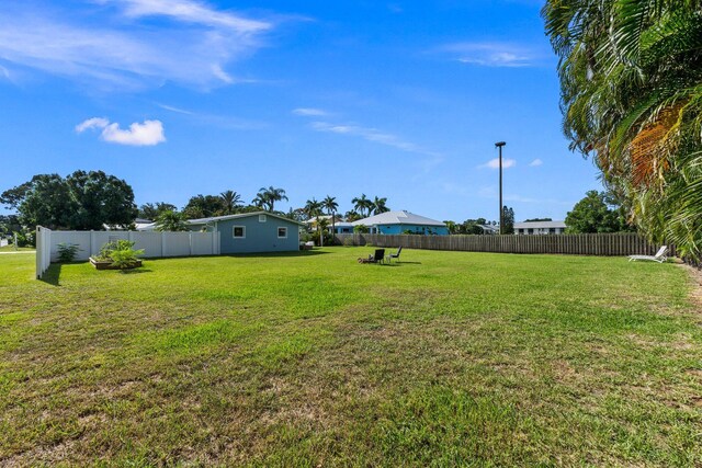 view of yard