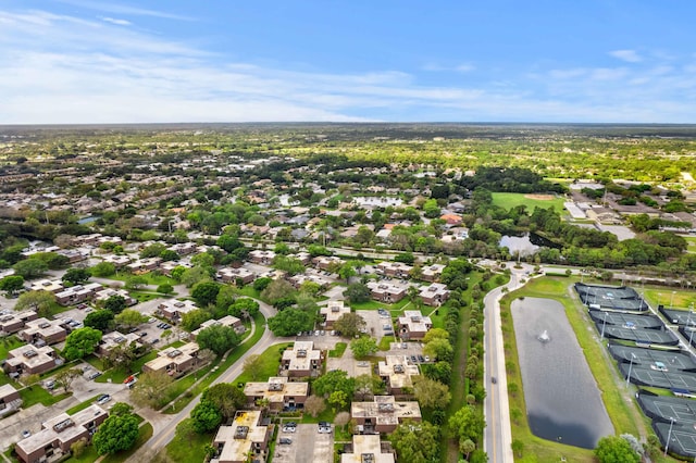 view of aerial view