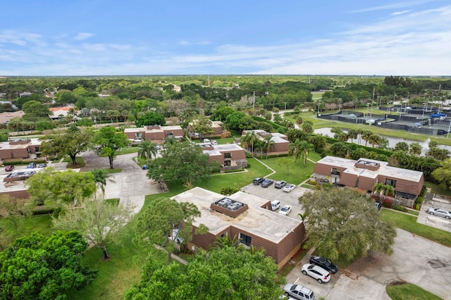 view of aerial view