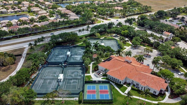 view of birds eye view of property