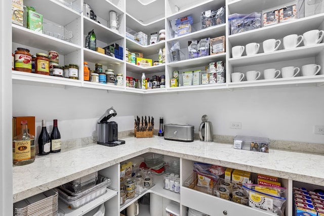 view of pantry