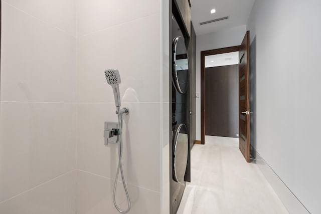 bathroom with walk in shower