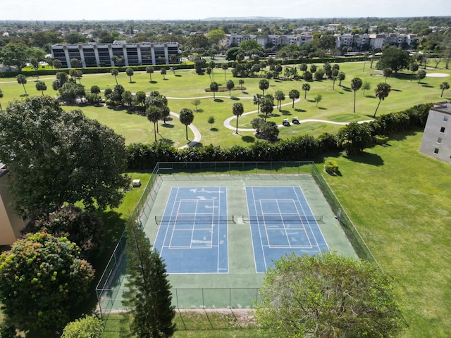 aerial view