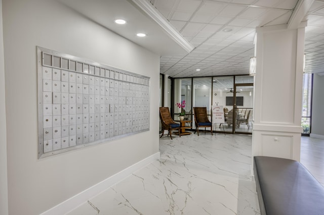 336 Golfview Rd Unit 1011, North Palm Beach, FL 33408 - lobby with recessed lighting