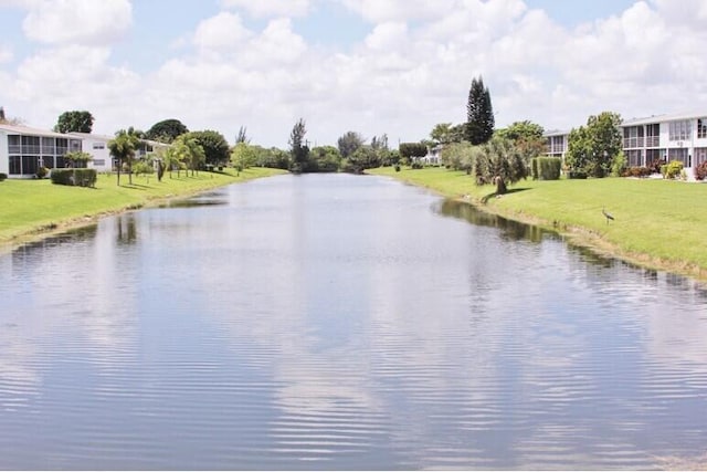 view of water feature