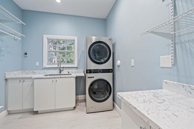 bathroom with tile patterned flooring, vanity, and walk in shower