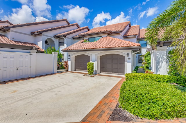 view of mediterranean / spanish house