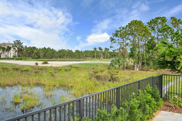 property view of water