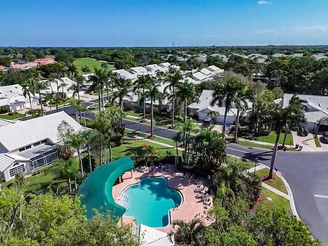 view of birds eye view of property