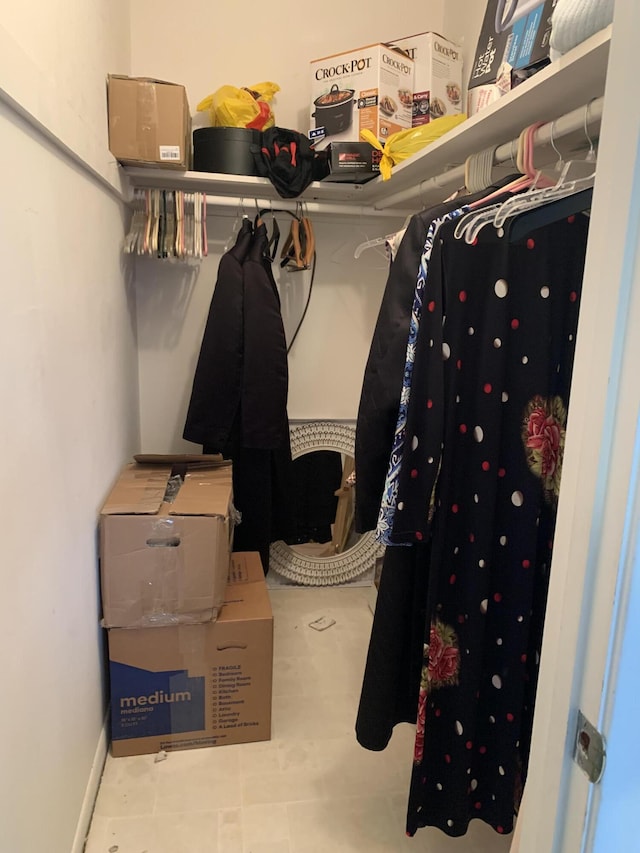 view of spacious closet