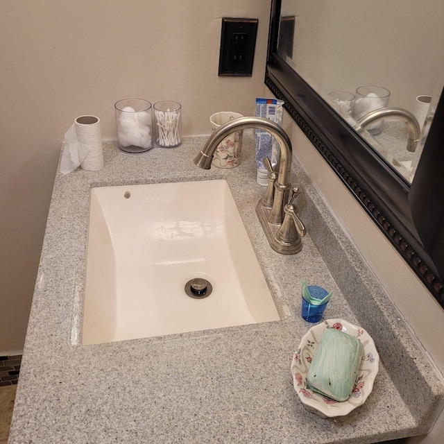 room details with sink