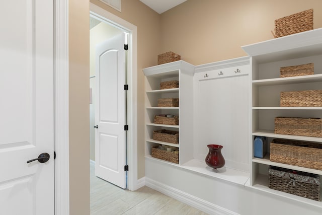 view of mudroom