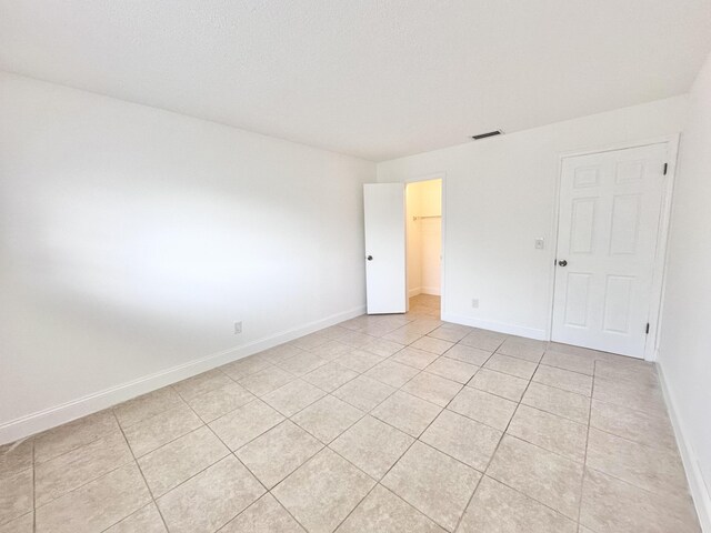 view of tiled empty room