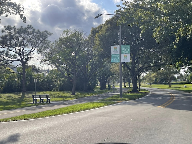 view of street