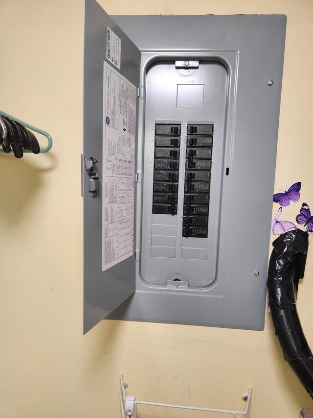 utilities featuring electric panel