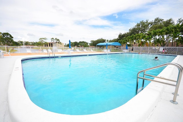 view of swimming pool