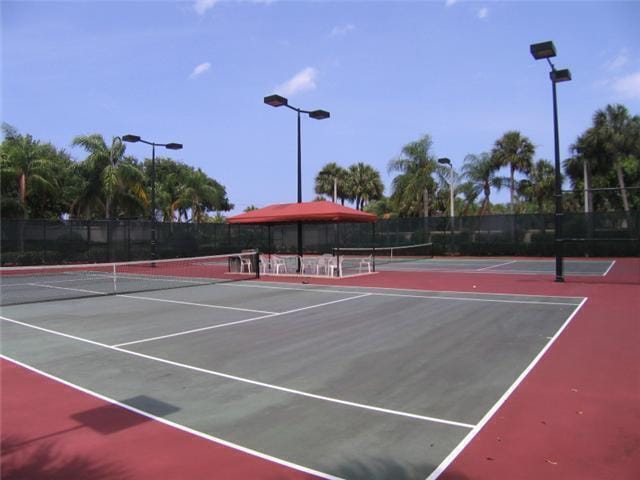 view of sport court featuring basketball court