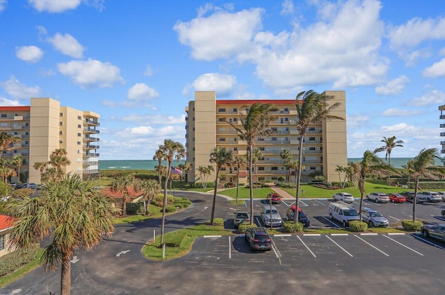 view of property featuring a water view