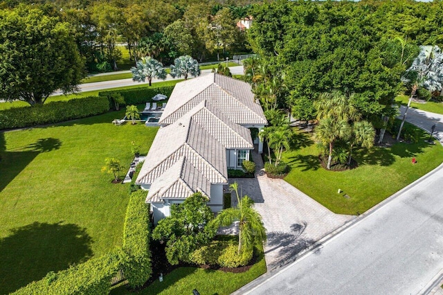 view of birds eye view of property