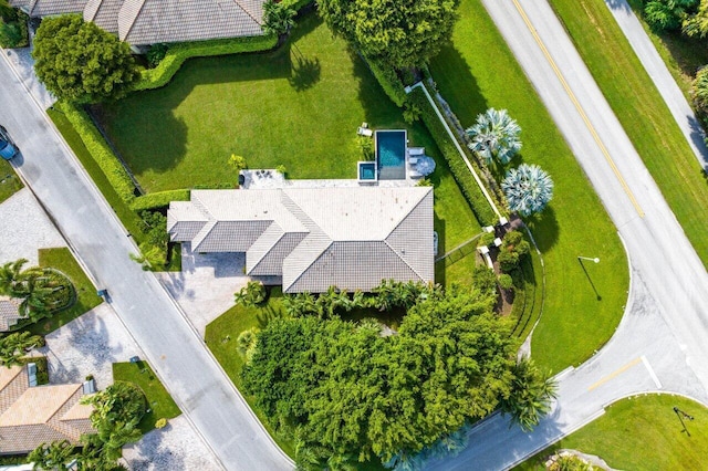 view of birds eye view of property