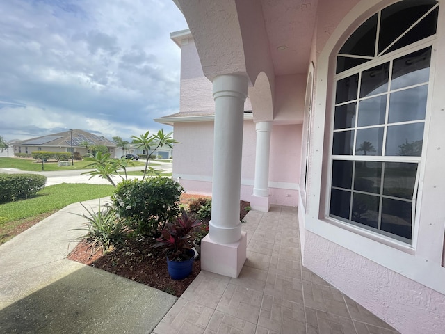 view of patio