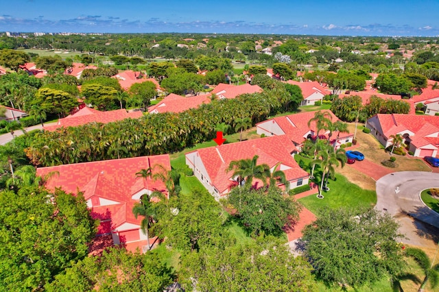 view of birds eye view of property