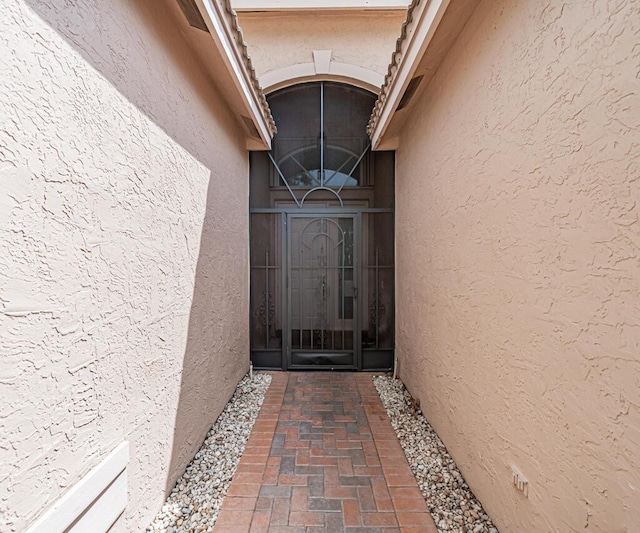 view of property entrance