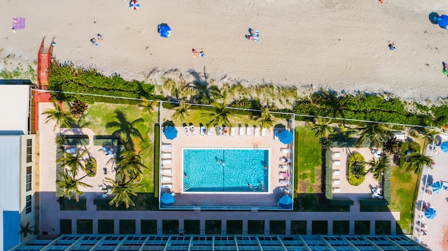 view of drone / aerial view