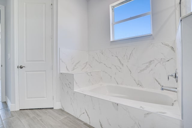 bathroom featuring tile flooring