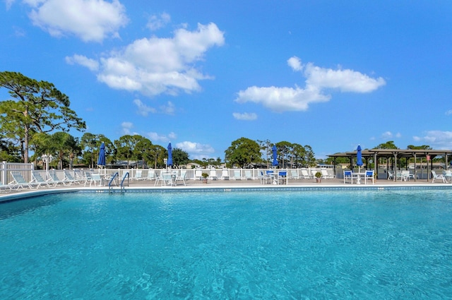 view of swimming pool