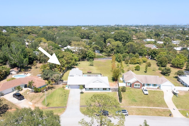 view of bird's eye view