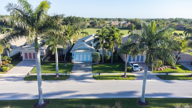 exterior space featuring a front lawn