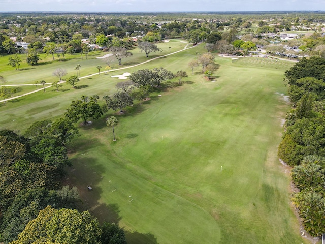 view of aerial view