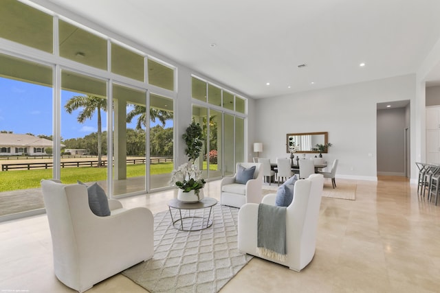 view of living room