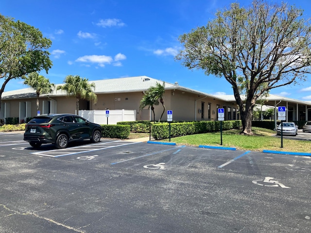 view of property featuring a carport