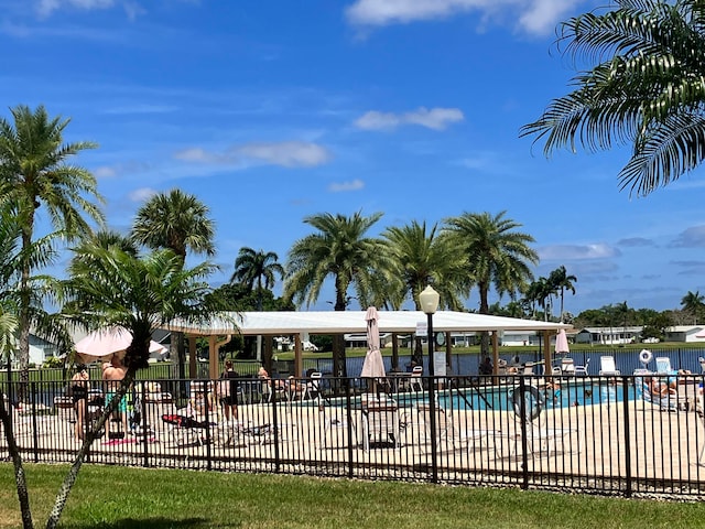 view of swimming pool