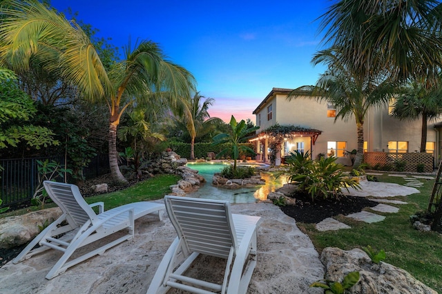 mediterranean / spanish-style house featuring a garage