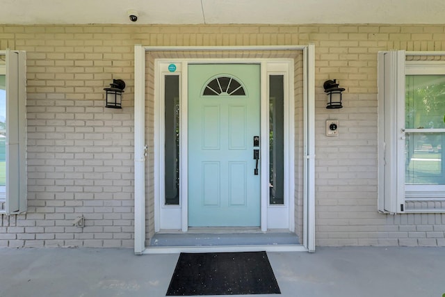 view of property entrance