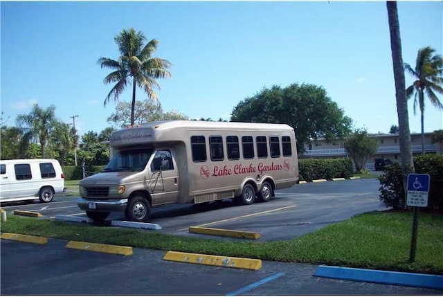 view of vehicle parking