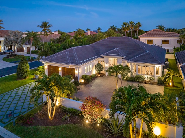 view of mediterranean / spanish home