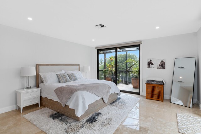 bedroom featuring ensuite bathroom