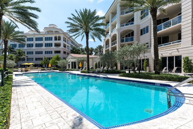 view of swimming pool